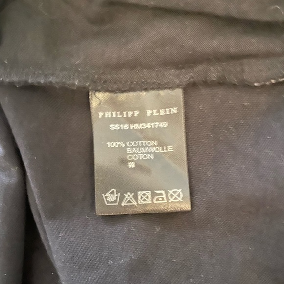 Philipp Plein t-shirt “Game over” with crystals. Size M - Picture 5 of 6